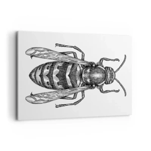 Schilderen op canvas - Van een insectenplaneet - 100x70 cm
