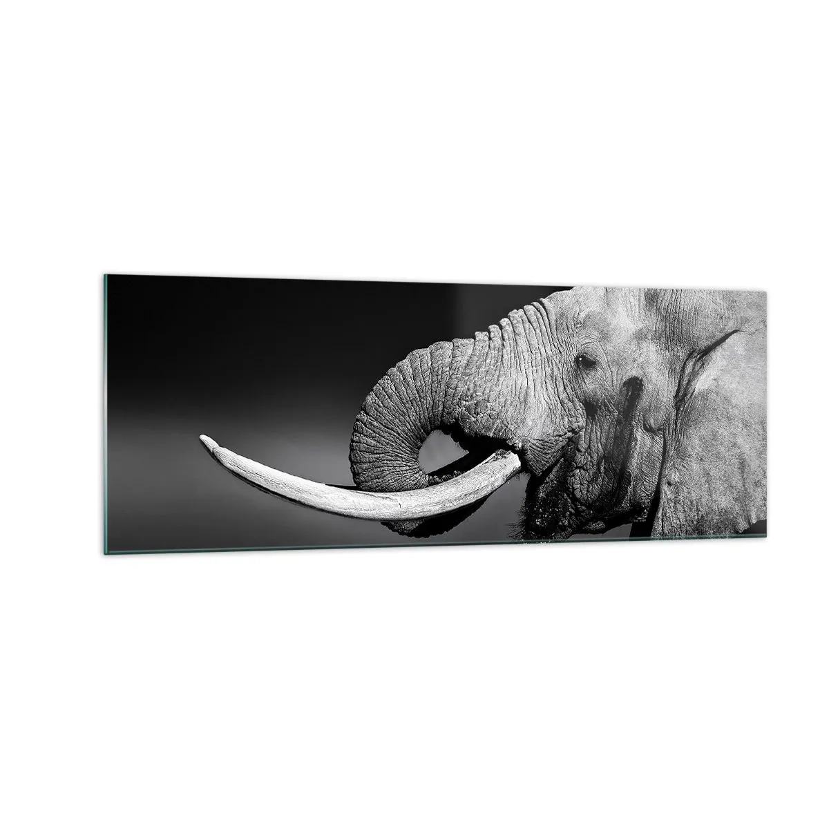 Schilderen op glas - Ja, goed nu - 140x50 cm