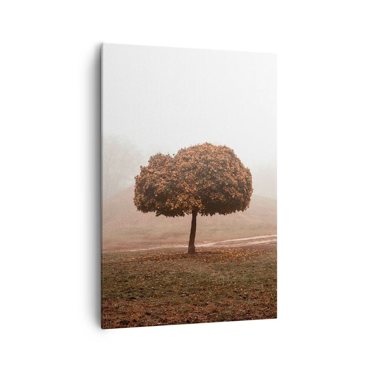 Schilderen op canvas - Na een drukke zomer - 70x100 cm