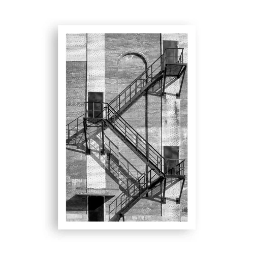 Poster - Industriële stijl - 61x91 cm