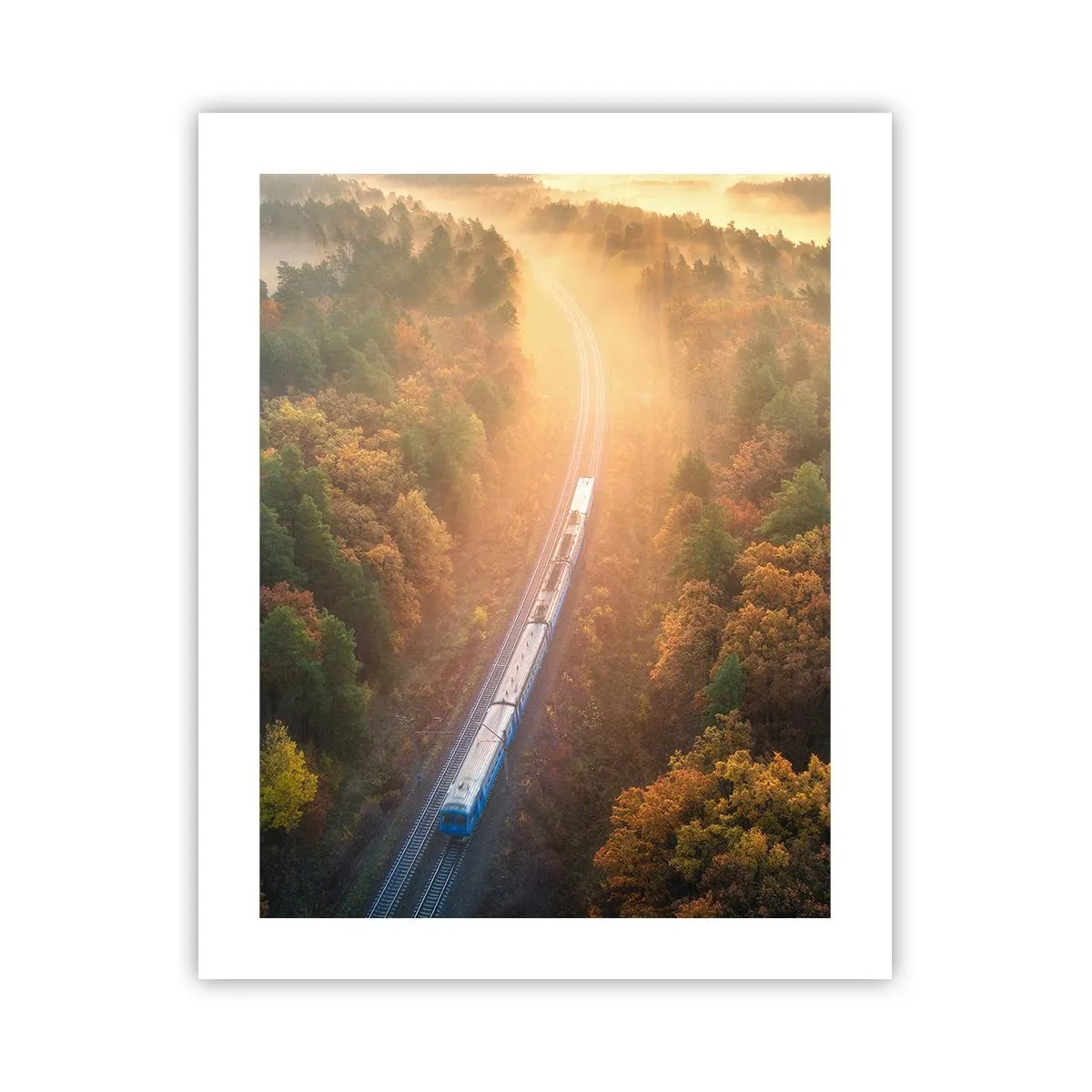 Poster - Herfst reis - 40x50 cm
