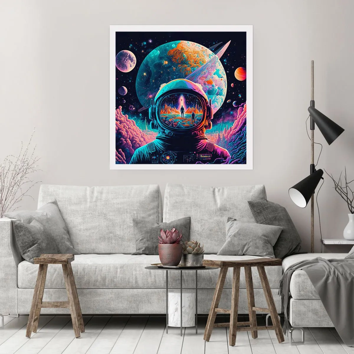 Poster - Filosofen hebben er niet van gedroomd - 60x60 cm