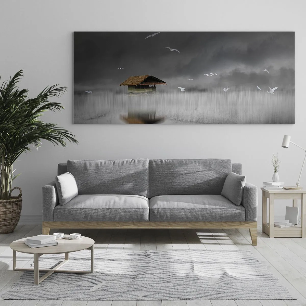 Schilderen op glas - Beschutting tegen regen - 120x50 cm