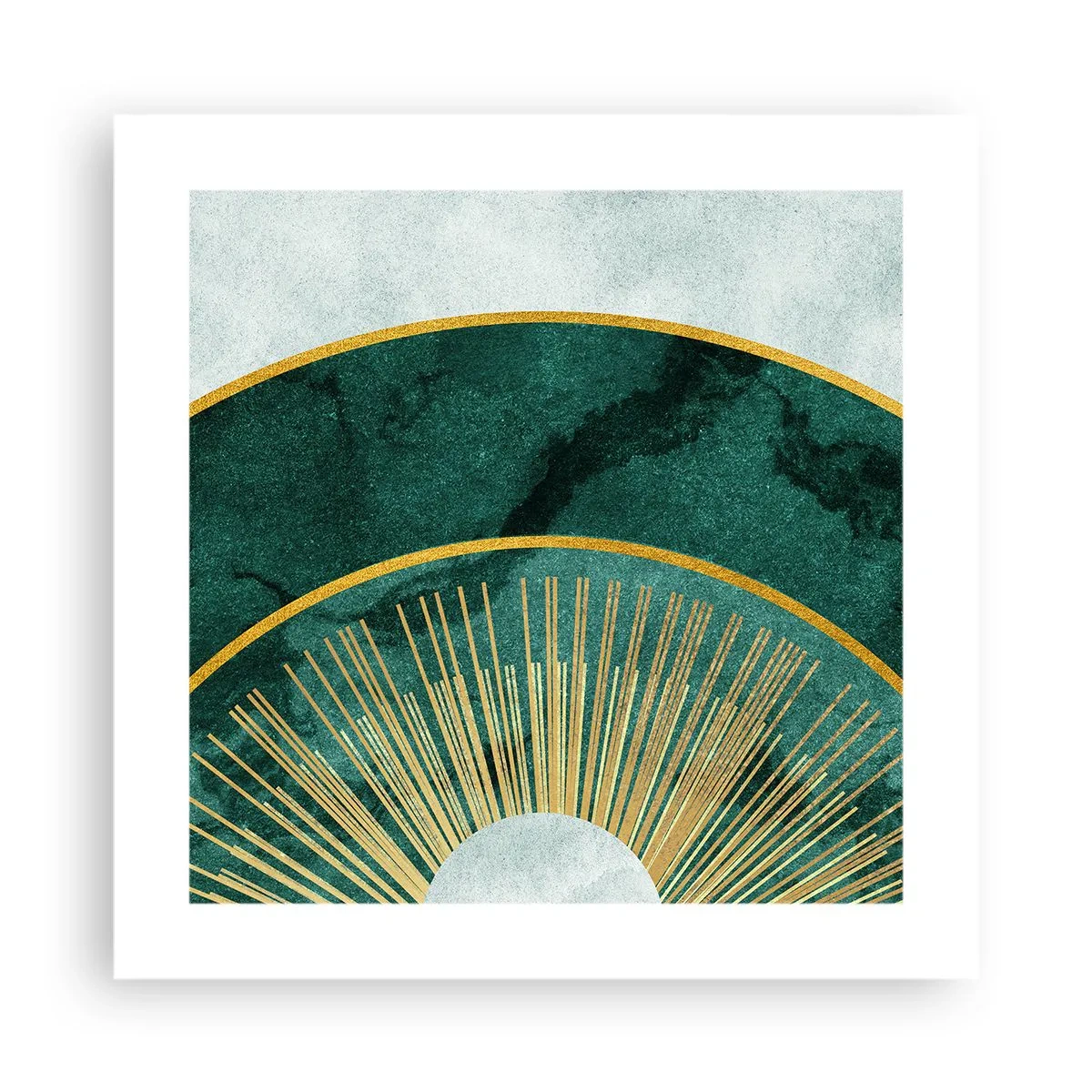 Poster - Een ander zonnestelsel - 40x40 cm