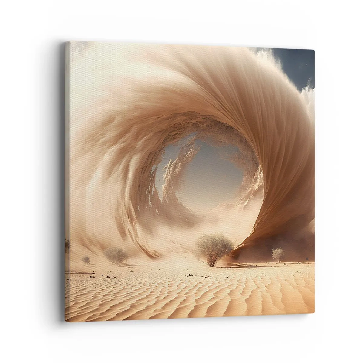 Schilderen op canvas - Open portaal - 40x40 cm