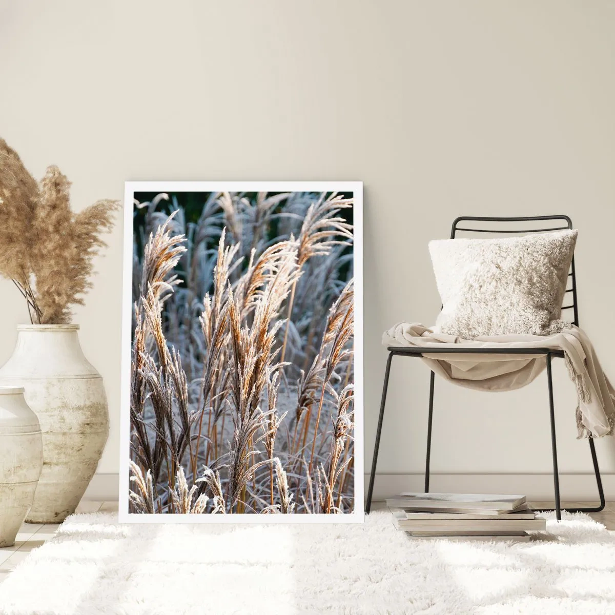 Poster - Gekleed met vorst - 70x100 cm