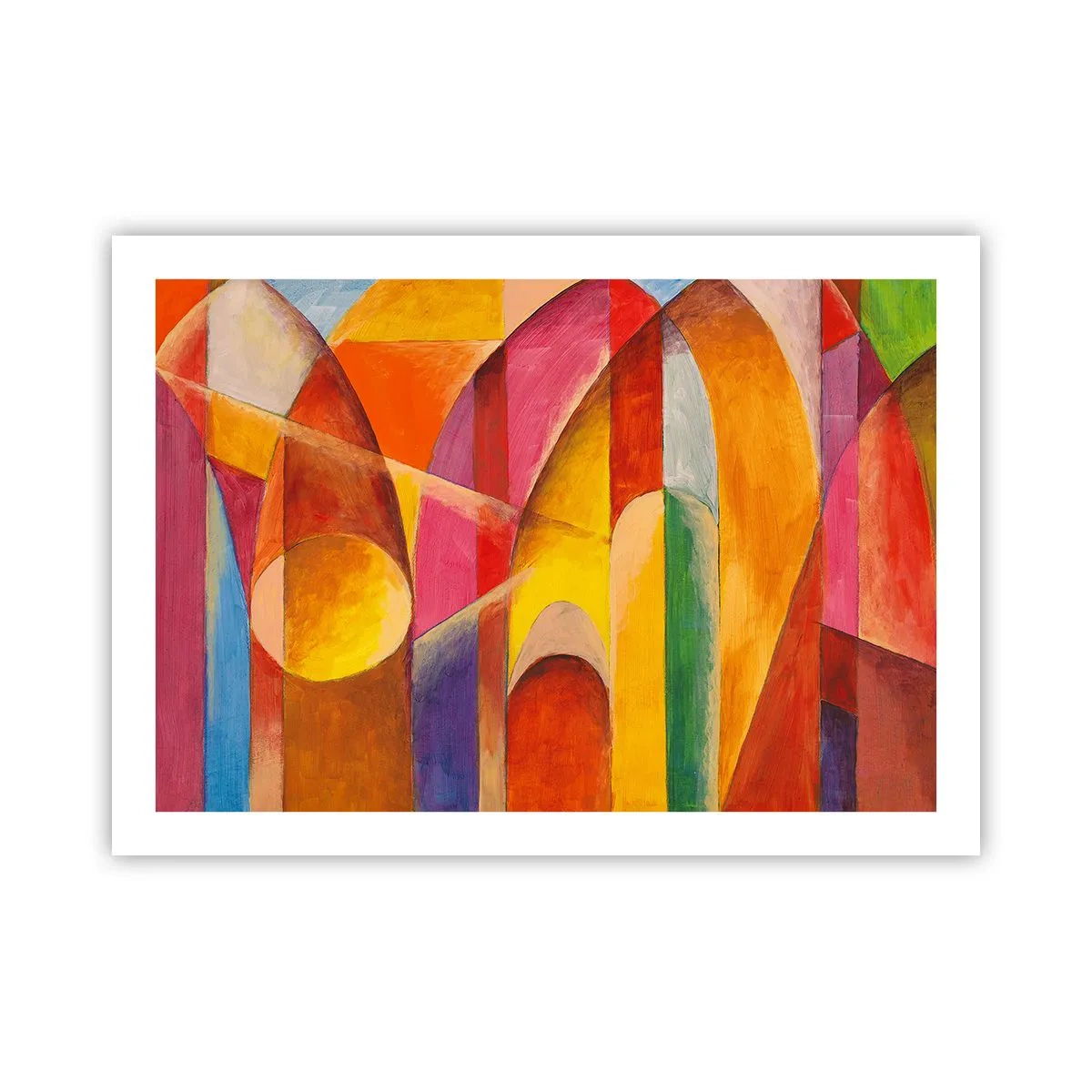 Poster - Kathedraal van de zon - 70x50 cm