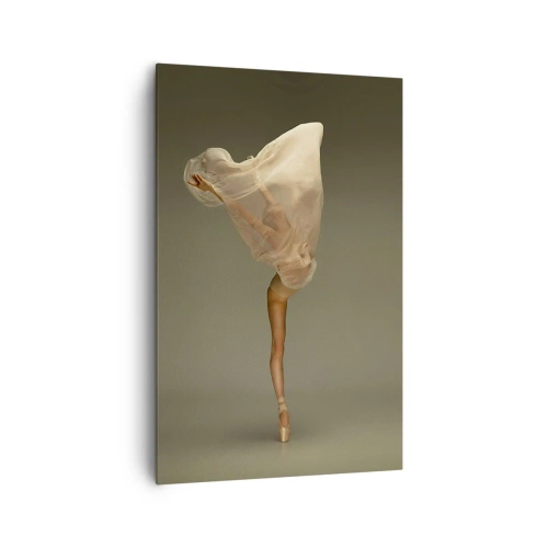 Schilderen op canvas - Het zal snel omhoog vliegen - 80x120 cm