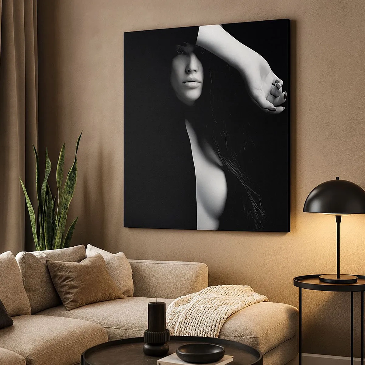 Schilderen op canvas - Verleidingsschool - 30x30 cm