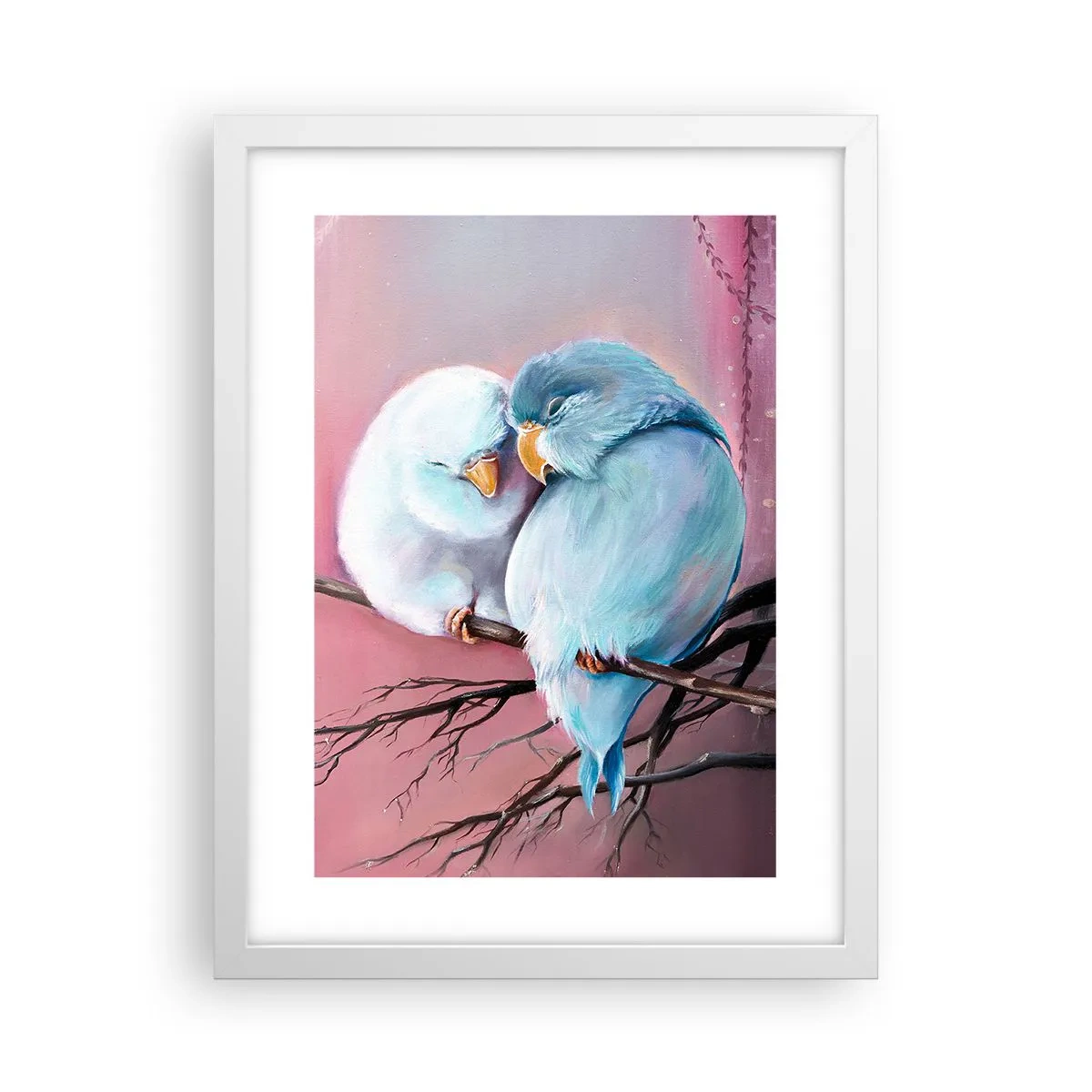 Poster in een witte lijst - Wat kan ik hier toevoegen? ... - 30x40 cm