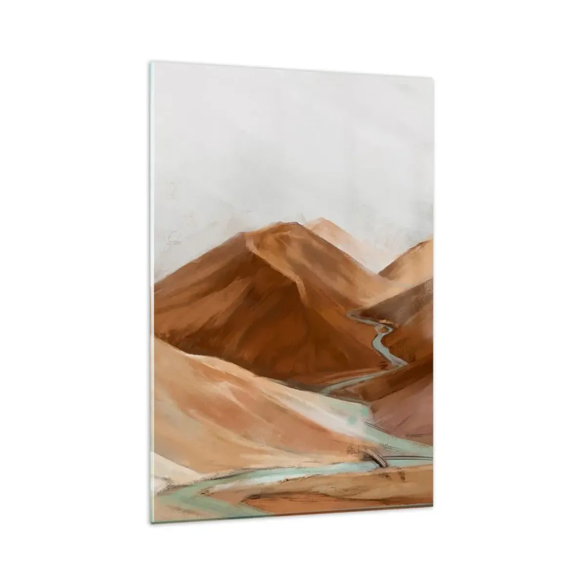 Schilderen op glas - Naar de bron - 80x120 cm