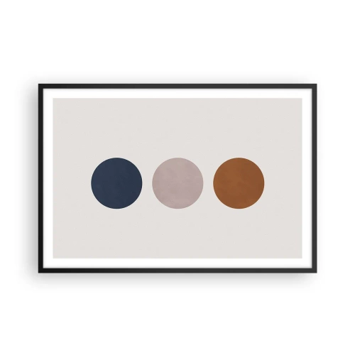 Poster in een zwarte lijst - Een symbool van uitmuntendheid - 91x61 cm