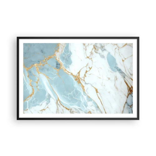 Poster in een zwarte lijst - Rijkdom van steen - 91x61 cm