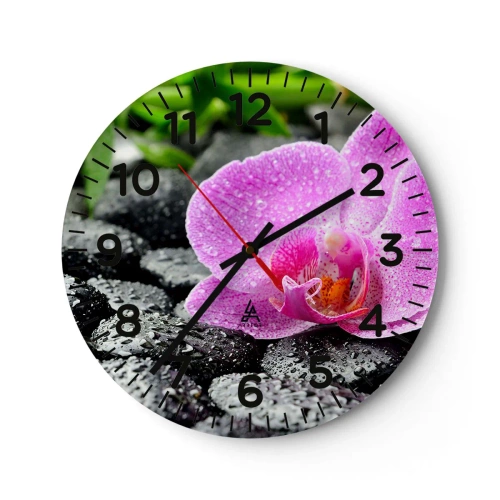Wandklok - Klok - Als een open hart - 40x40 cm