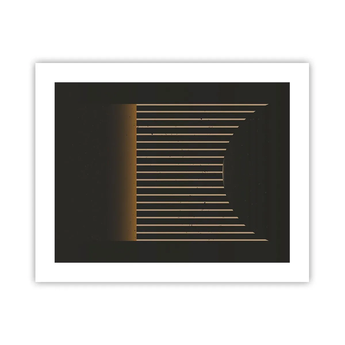 Poster - Verken de duisternis - 50x40 cm