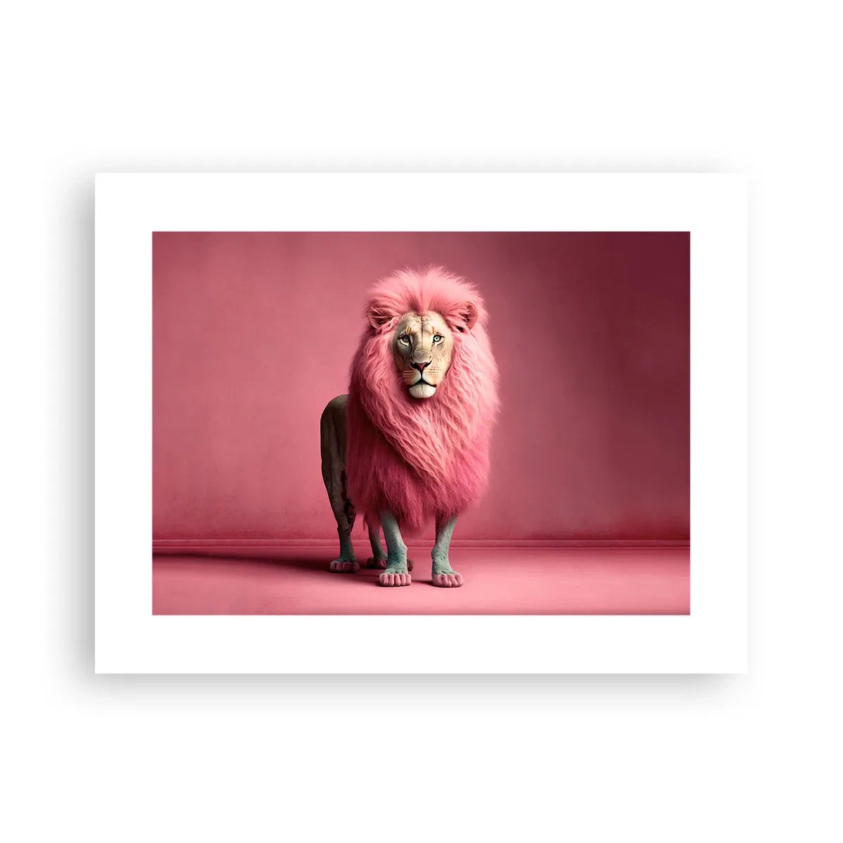 Poster - En je bent niet meer bang - 40x30 cm