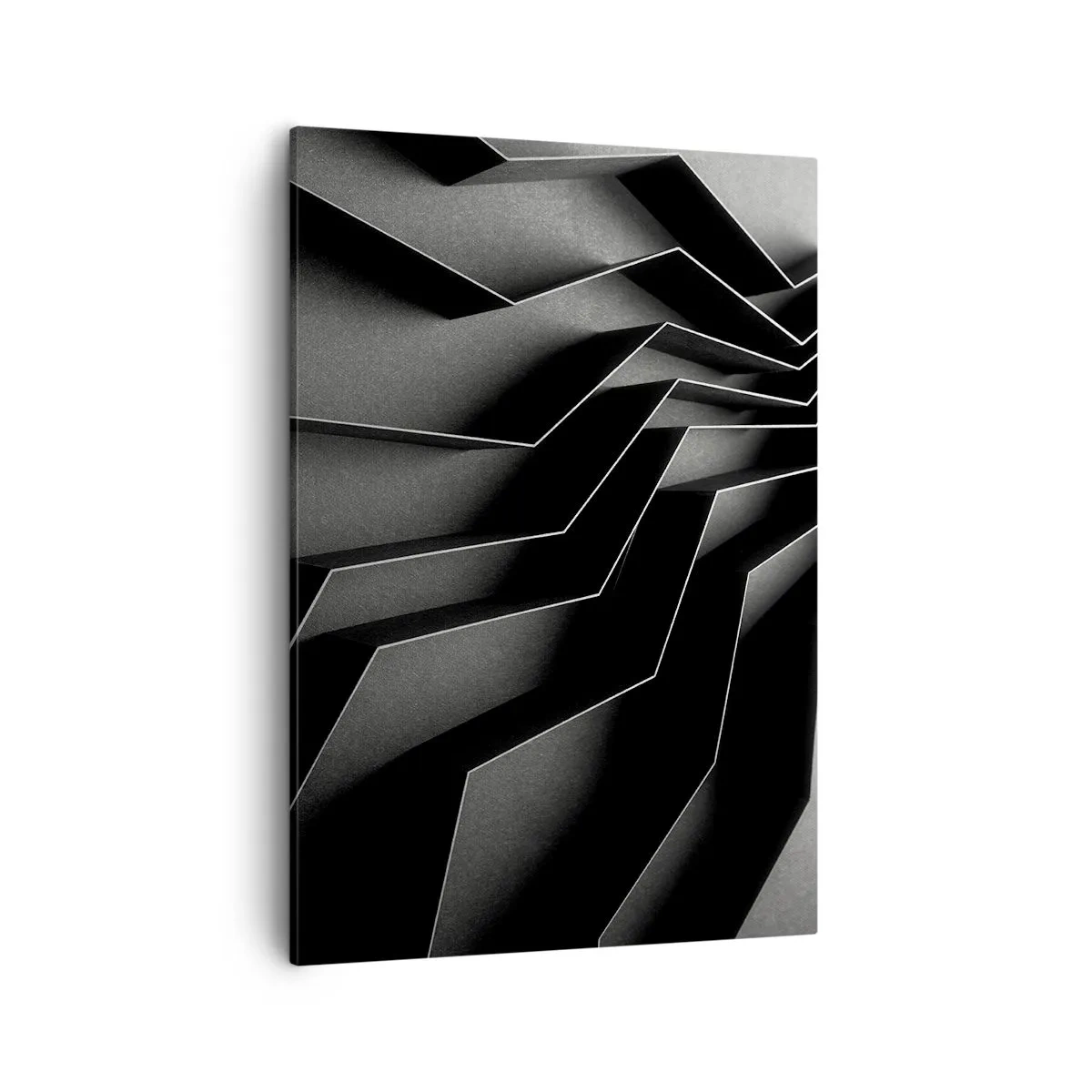Schilderen op canvas - Ruimtelijke orde - 50x70 cm