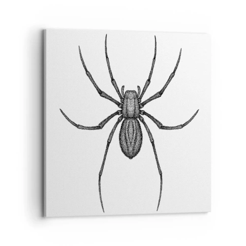 Schilderen op canvas - Verontrustende precisie - 70x70 cm