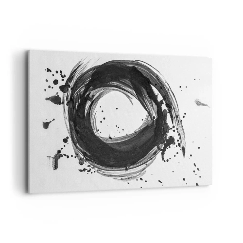 Schilderen op canvas - De draaikolk van de schepping - 100x70 cm