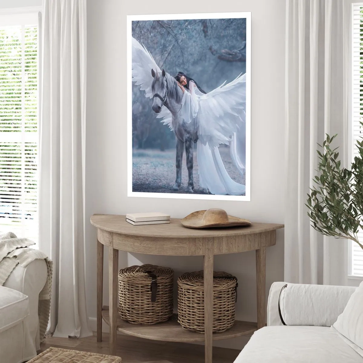 Poster - Een geïnspireerd moment - 30x40 cm