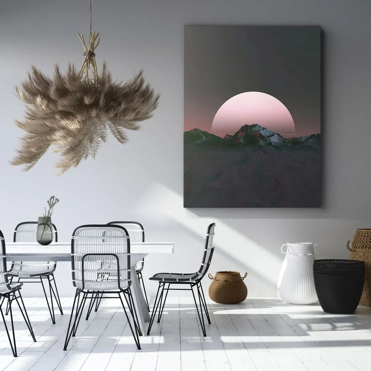 Schilderen op canvas - In een naburig sterrenstelsel - 50x70 cm