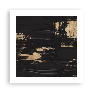 Poster - Spoor van aanraking - 40x40 cm