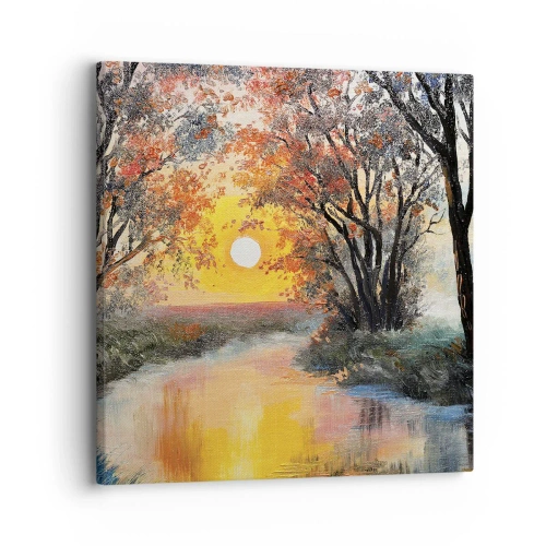 Schilderen op canvas - Herfst vibes - 30x30 cm