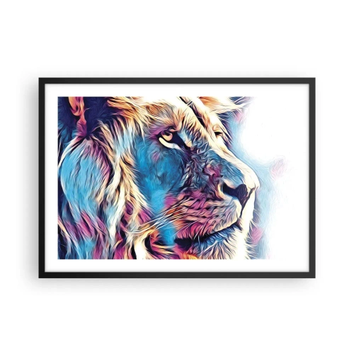 Poster in een zwarte lijst - De wijsheid van de natuur - 70x50 cm