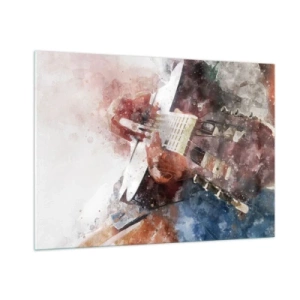 Schilderen op glas - En wat vind je ervan? - 100x70 cm