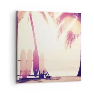 Schilderen op canvas - Het wordt een geweldige dag - 50x50 cm