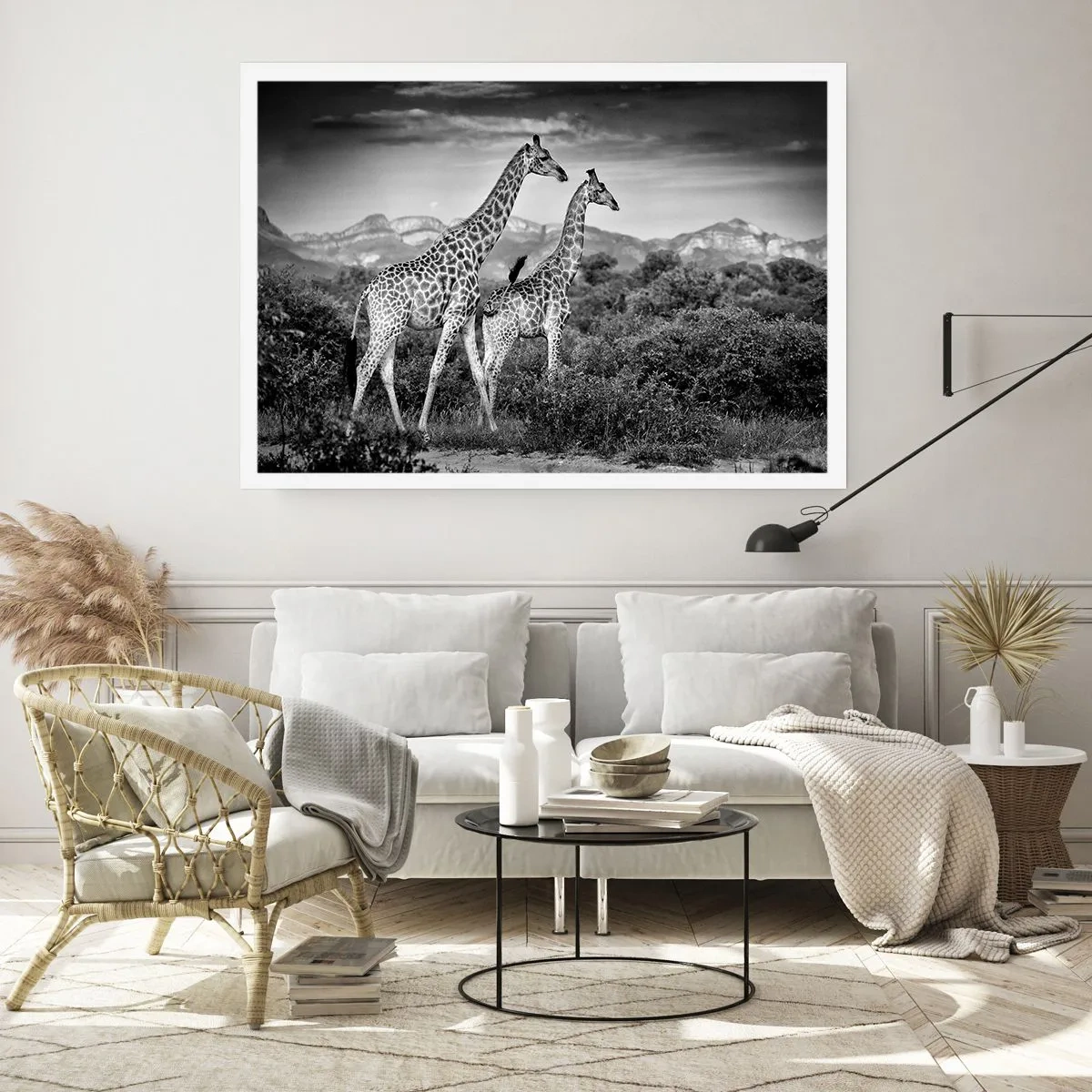 Poster - Hoge sferen in Afrika - 50x40 cm