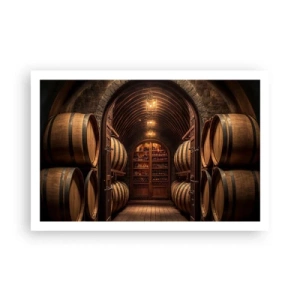 Poster - Sfeervolle kelder - 91x61 cm