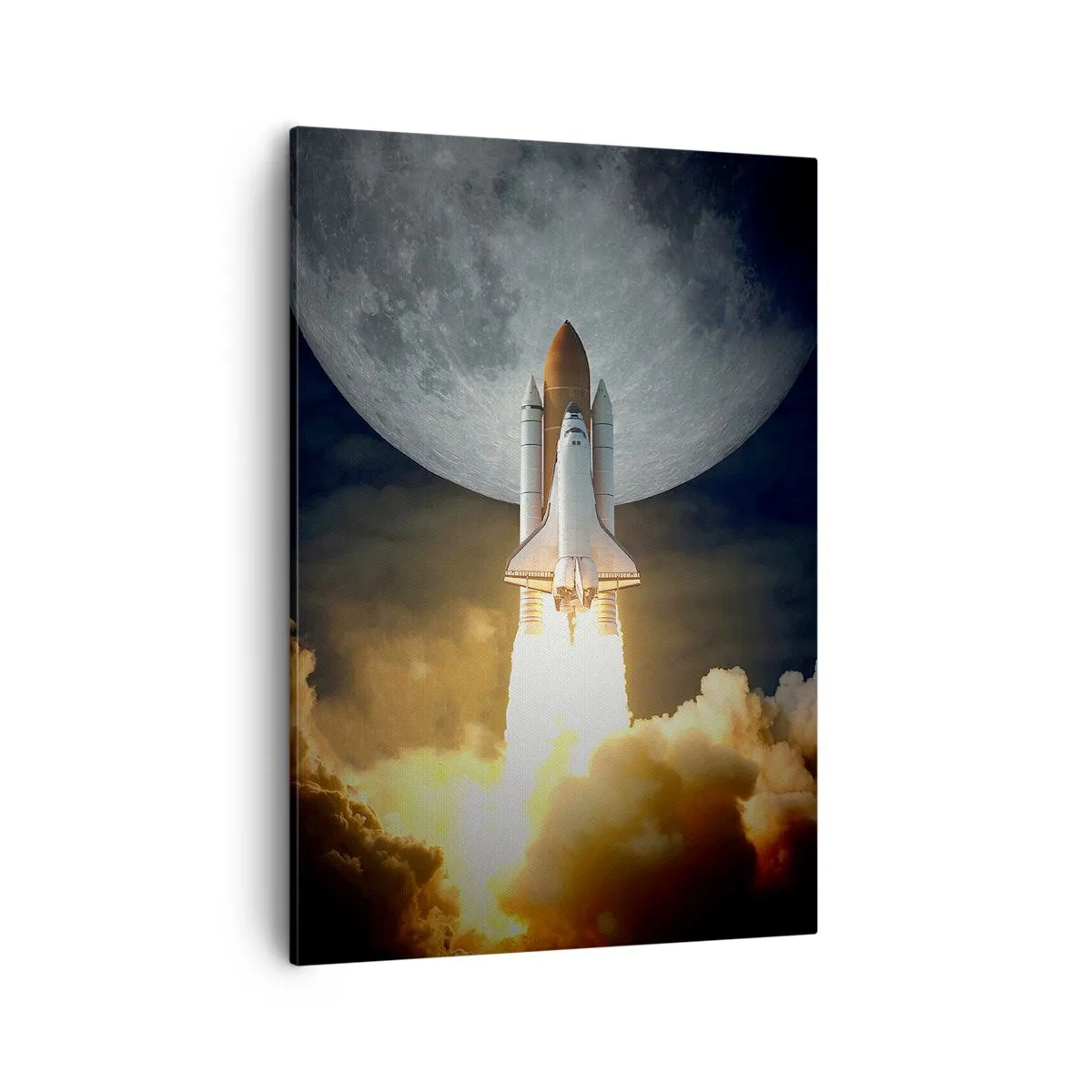 Schilderen op canvas - Het begin van een onaards avontuur - 50x70 cm