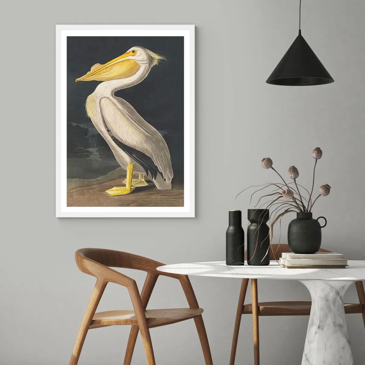 Poster in een witte lijst - Vol trots - 70x100 cm