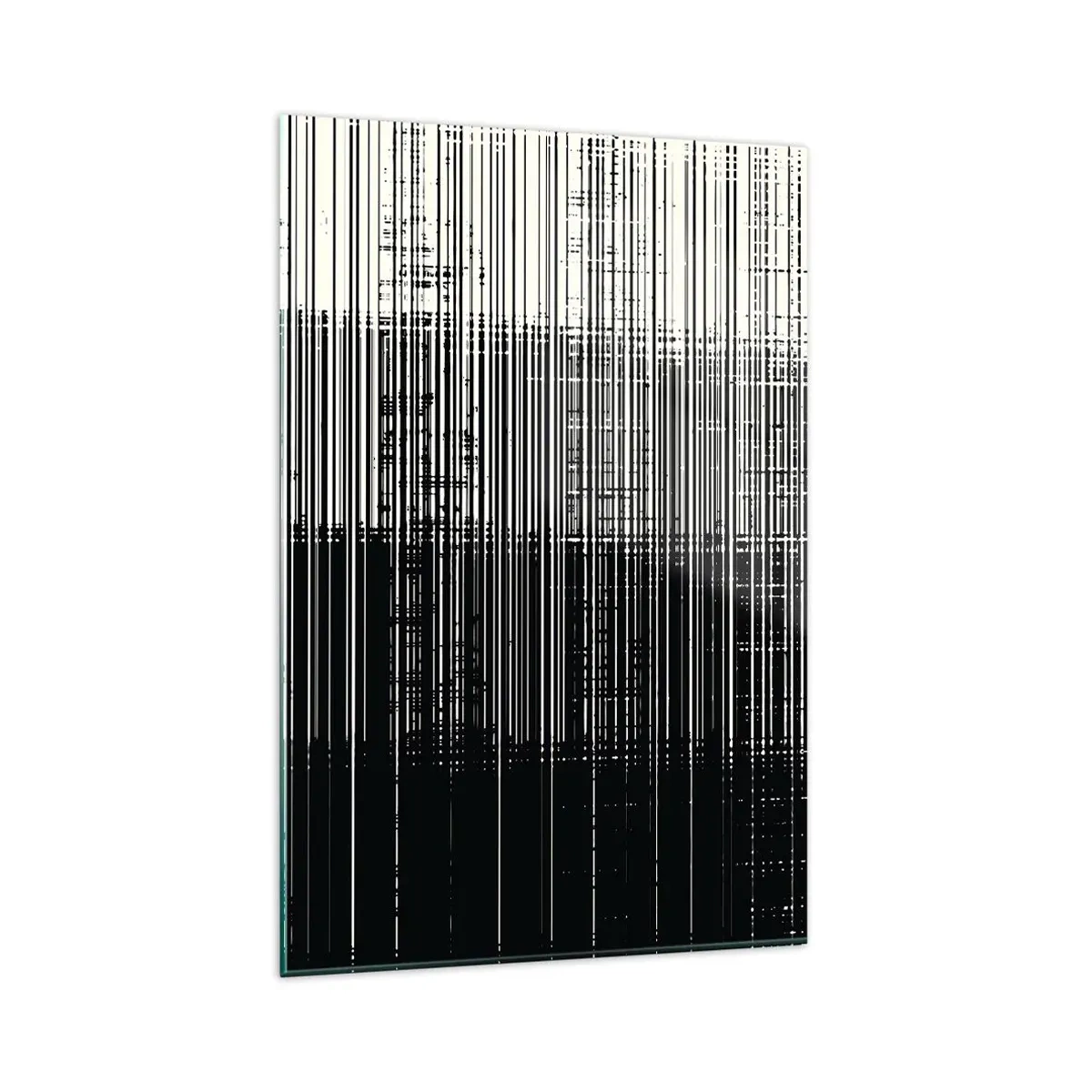 Schilderen op glas - Golven en vibraties - 80x120 cm