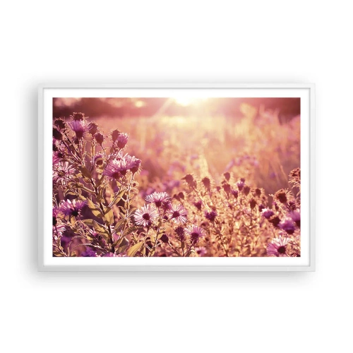 Poster in een witte lijst - Voordat de zomer voorbij is - 91x61 cm