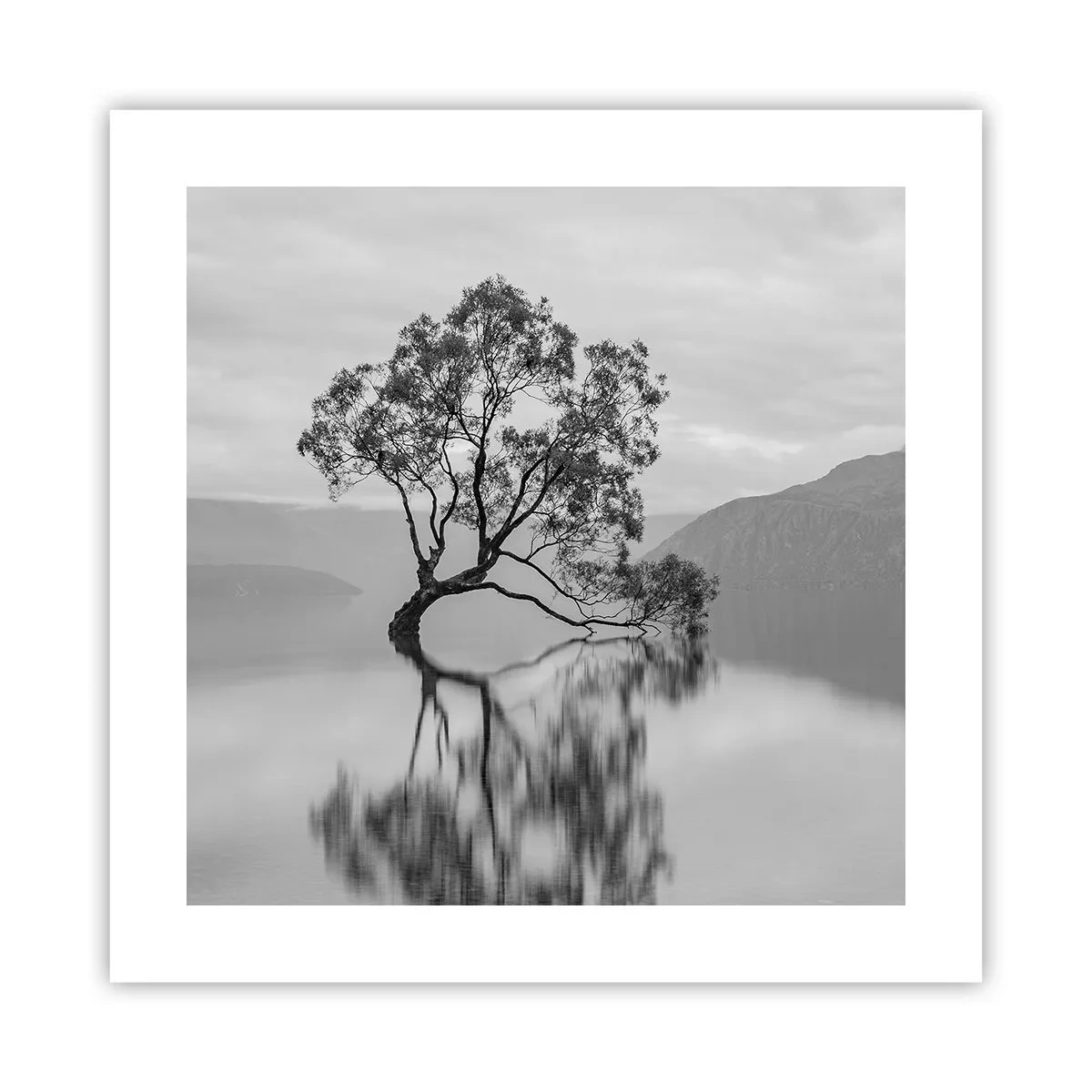 Poster - Er is zo'n land - 40x40 cm