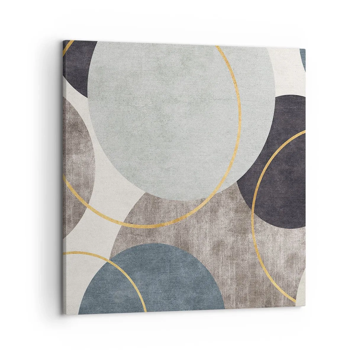 Schilderen op canvas - Wiel voor wiel - 50x50 cm