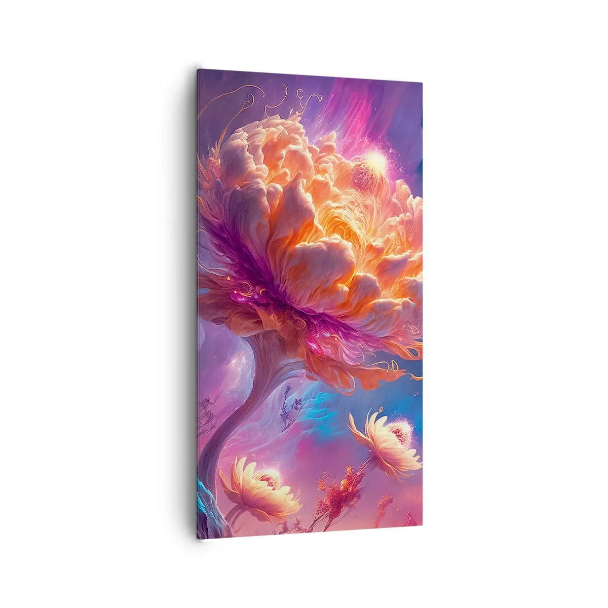 Schilderen op canvas - Andere wereld - 65x120 cm