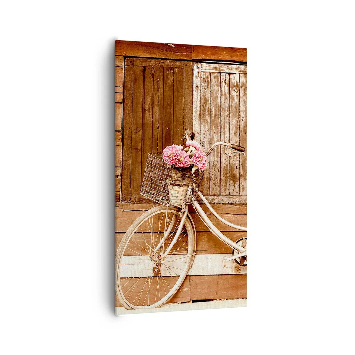 Schilderen op canvas - Ben zo terug - 65x120 cm