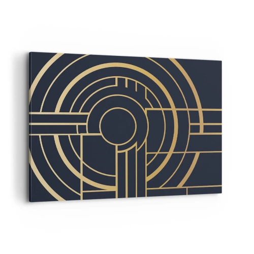 Schilderen op canvas - Draaien van dingen - 100x70 cm