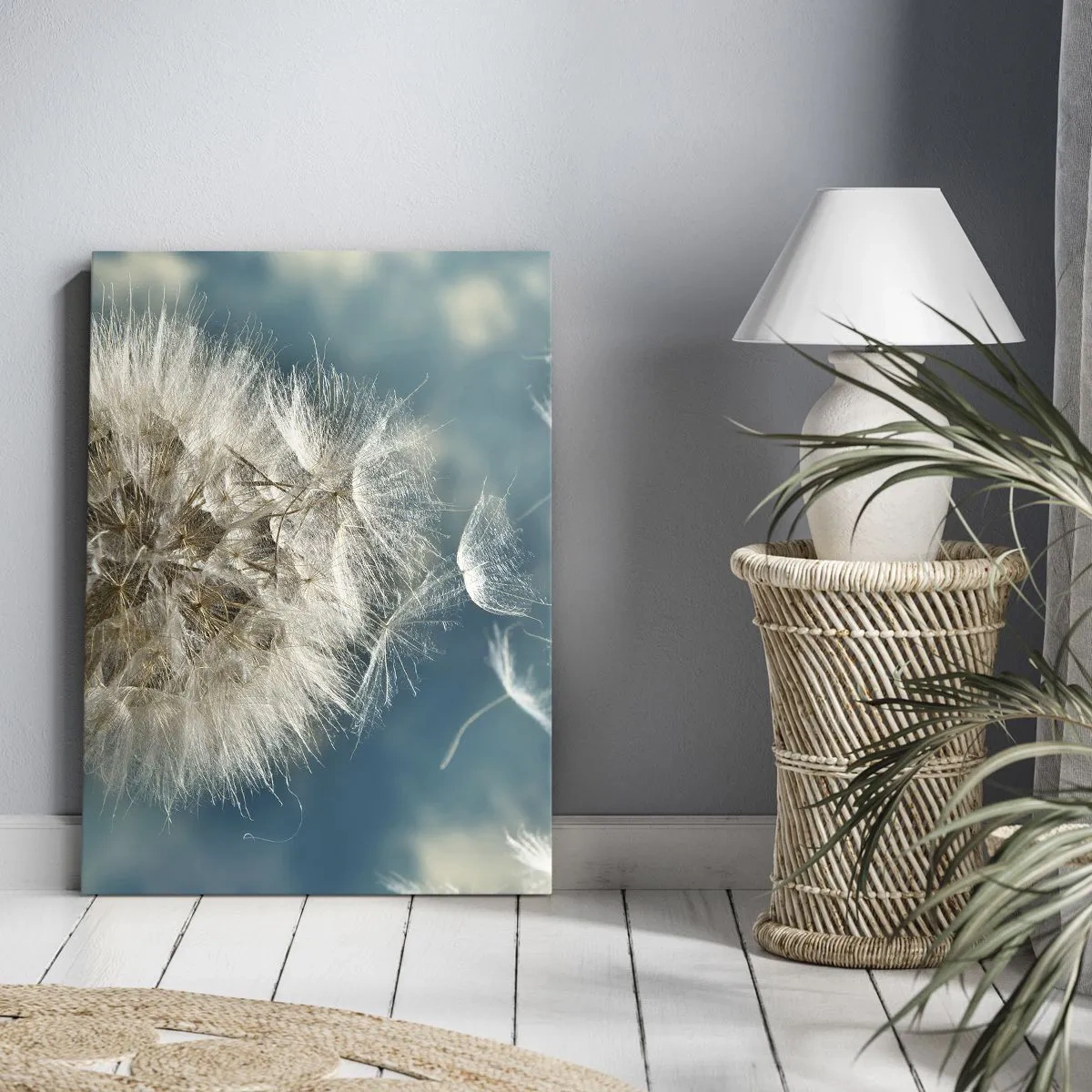 Schilderen op canvas - Engelen adem - 50x70 cm