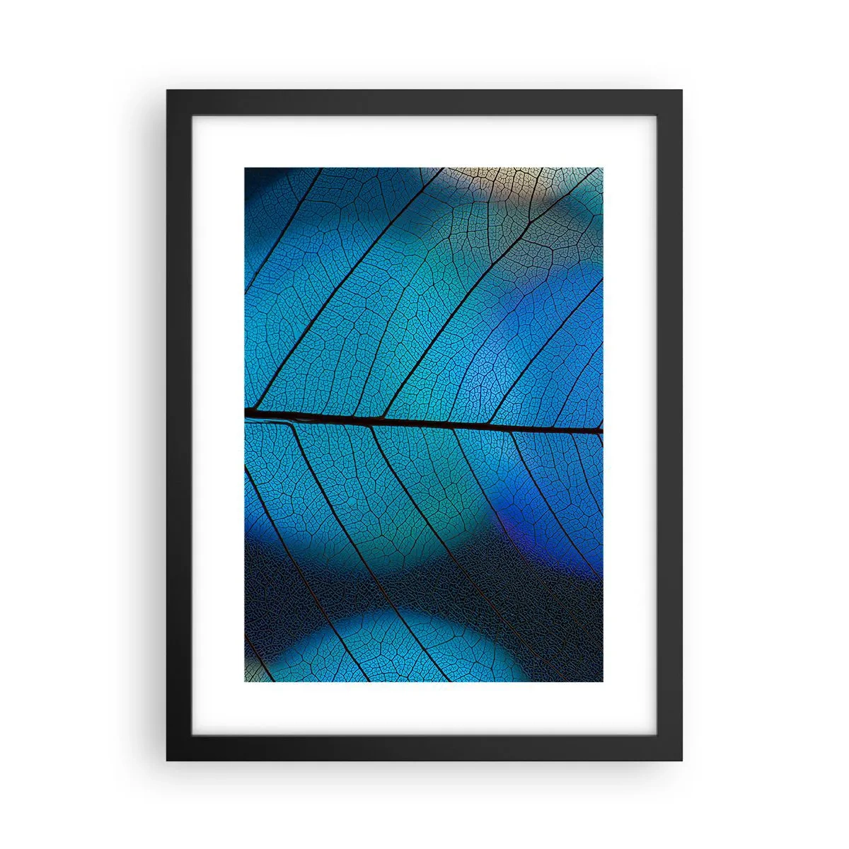 Poster in een zwarte lijst - Ingewikkelde constructie - 30x40 cm