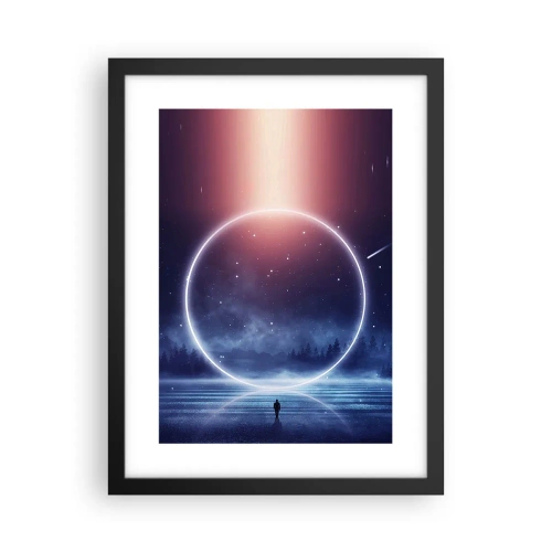 Poster in een zwarte lijst - Ze zijn er al... - 30x40 cm