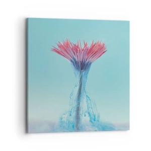 Schilderen op canvas - In een verkwikkende omhelzing - 70x70 cm