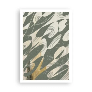 Poster - Ritmische abstractie - 70x100 cm