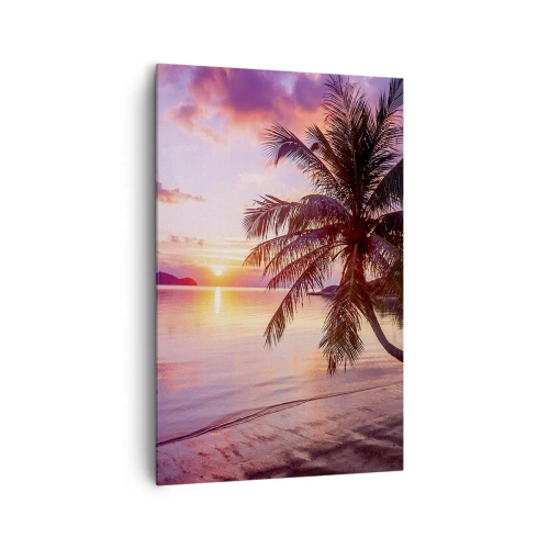 Schilderen op canvas - Geluk tot aan de horizon - 80x120 cm