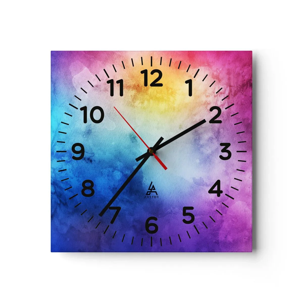 Wandklok - Klok - Bijna in de wolken - 40x40 cm