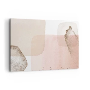 Schilderen op canvas - Een blik door kleur - 120x80 cm