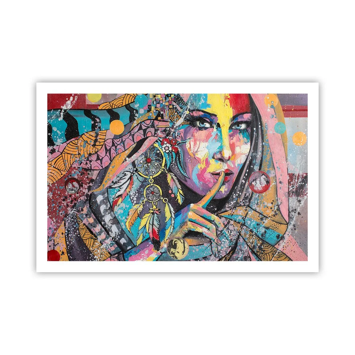 Poster - Zwijg totdat je het begrijpt - 91x61 cm